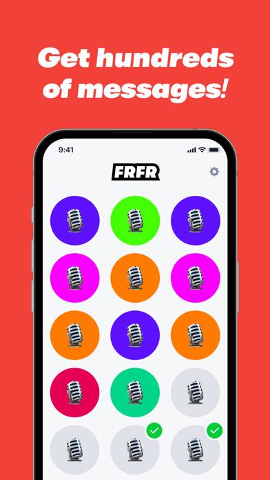Frfr: AI voice messages App screenshot #4