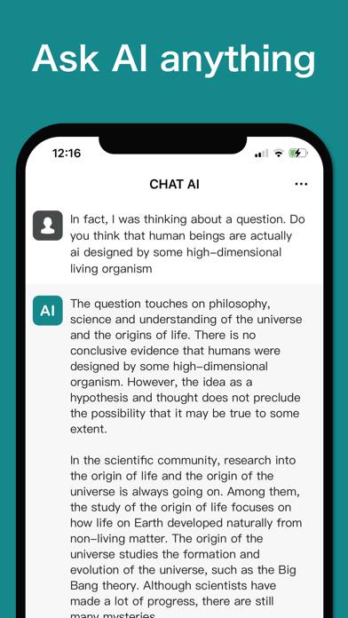 AI ChatBot- AI Assistant app Capture d'écran de l'application #2