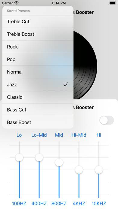 Audio Equaliser screenshot