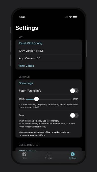 V2Box App screenshot