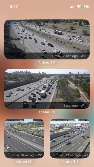 ADOT 511 Traffic Cameras App screenshot