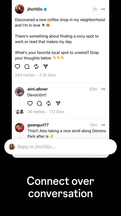 Threads, an Instagram app Captura de pantalla de la aplicación #3