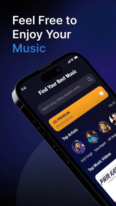 DailyTube : Music, Videos Captura de pantalla de la aplicación #1