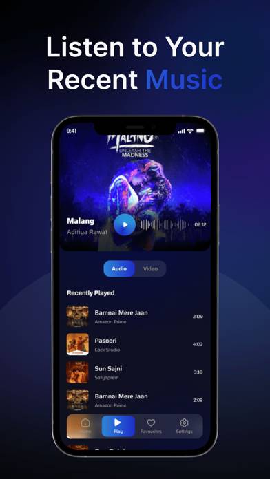 DailyTube : Music, Videos Captura de pantalla de la aplicación #4