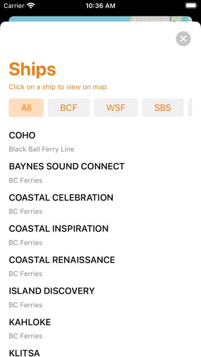 Ferry Watch App screenshot #3