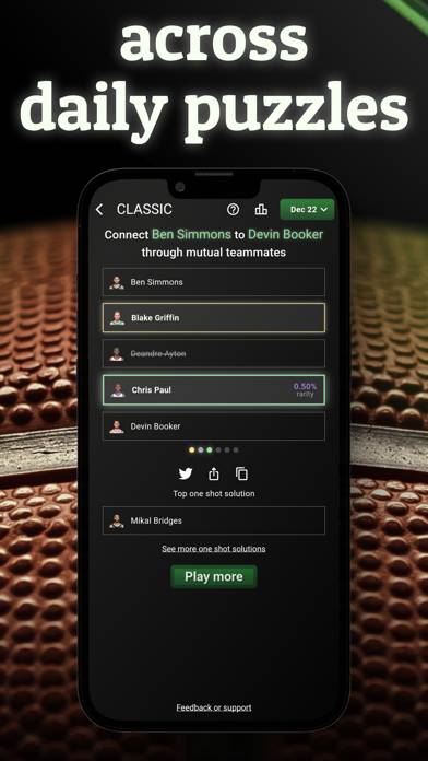 Dribble Hoops Sports Trivia App-Screenshot #3