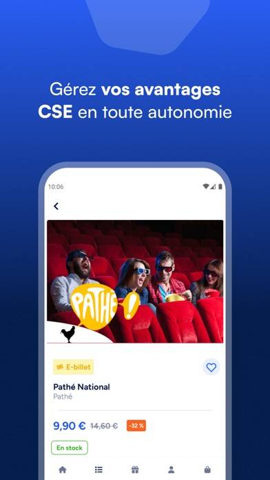 Club Employés Capture d'écran de l'application