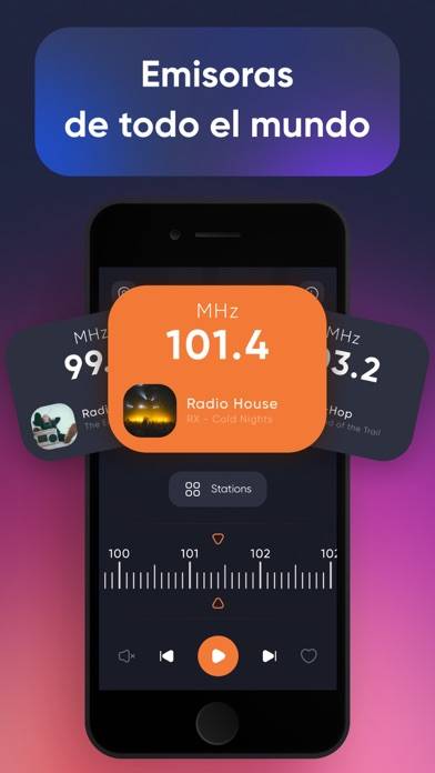 Radio App: FM AM Live Player captura de pantalla