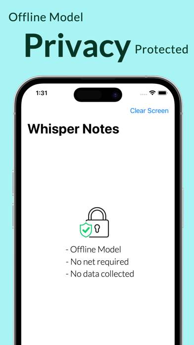 Whisper Notes App screenshot #3