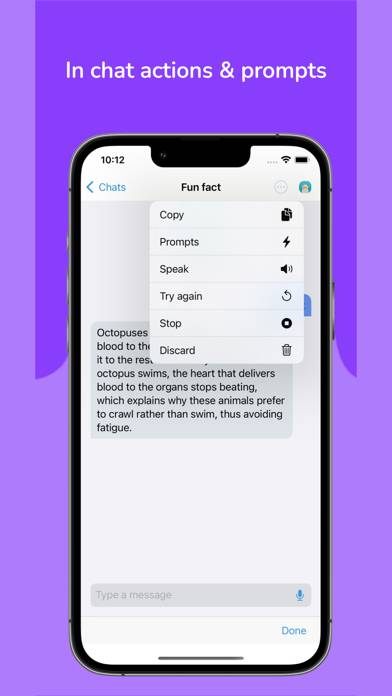 Chatbot Assistant App screenshot #4