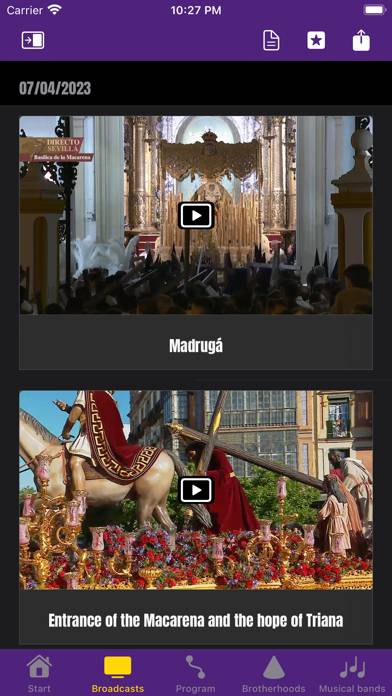 Semana Santa Sevilla 2024 Captura de pantalla de la aplicación #4