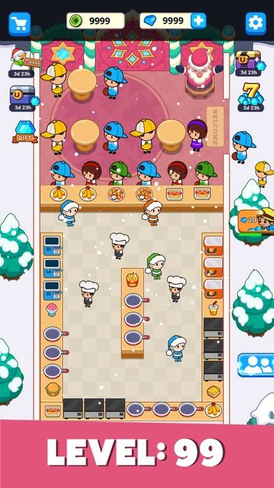 Food Fever: Restaurant Tycoon App screenshot #4