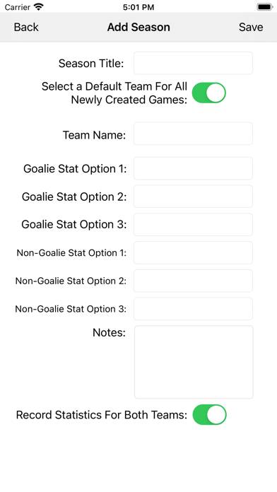 Lacrosse Statistics App screenshot #6