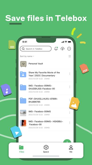 TeleBox:Cloud File Storage Schermata dell'app #2