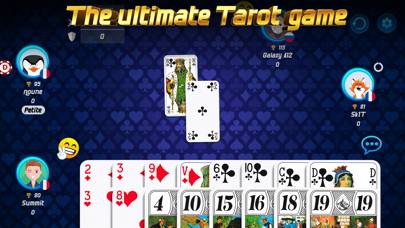 Tarot online card game App screenshot #1