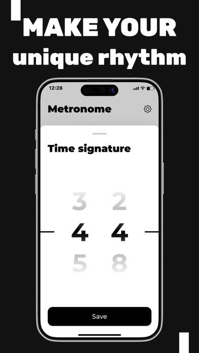 Pro Tuner Tempo Metronome Schermata dell'app