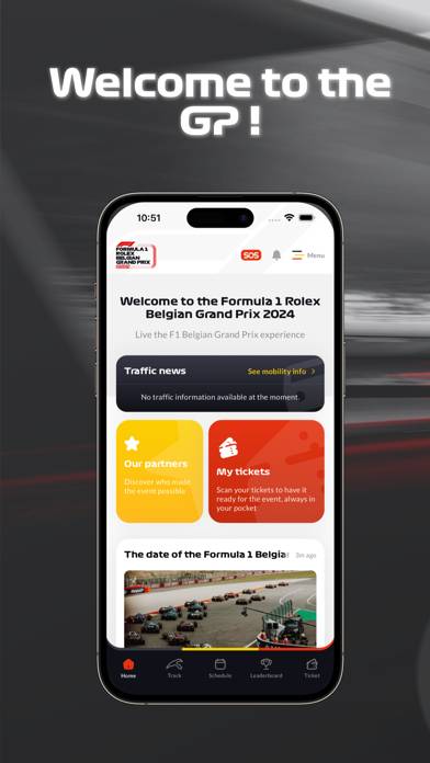 F1 Spa GP App-Screenshot #1