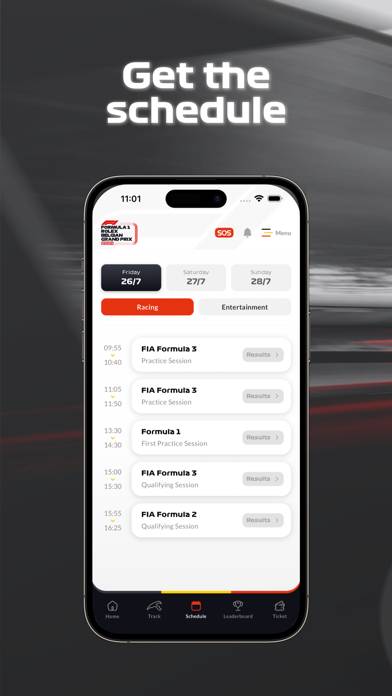 F1 Spa GP App-Screenshot #3
