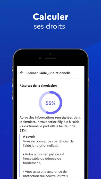 Justice.fr Capture d'écran de l'application #4