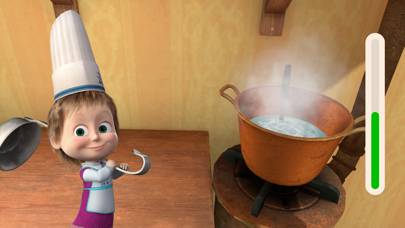 Masha and the Bear. Cooking 3D Schermata dell'app #4