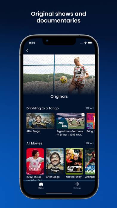 FIFA plus | Football entertainment App skärmdump #3