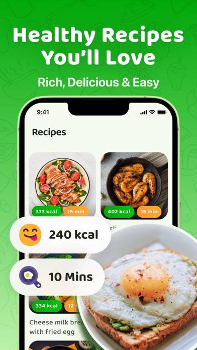 Calo: compte-calories Capture d'écran de l'application