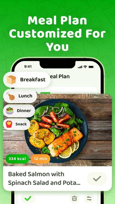 Calo: compte-calories Capture d'écran de l'application