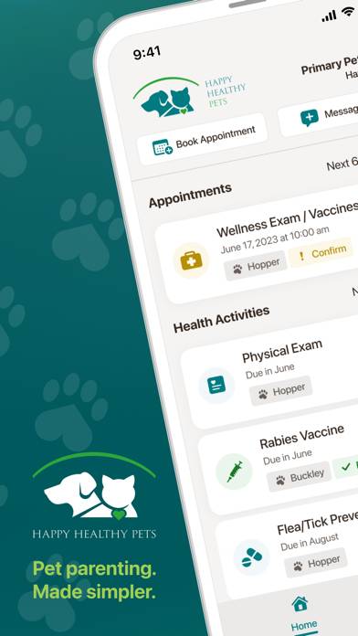 Happy Healthy Pets App screenshot #1