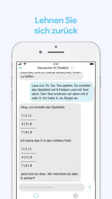 Deutscher KI Chatbot App-Screenshot #4
