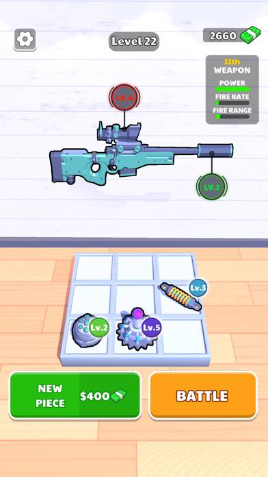 Weapon Master!! App preview #2
