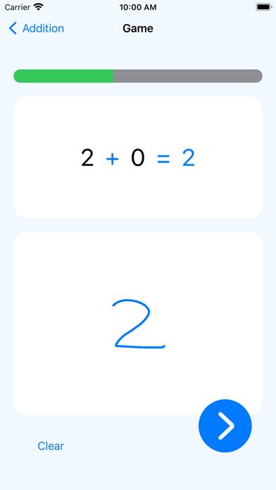MathiO | Calculate and Write Captura de pantalla de la aplicación #3