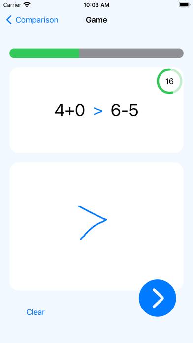MathiO | Calculate and Write Captura de pantalla de la aplicación #4