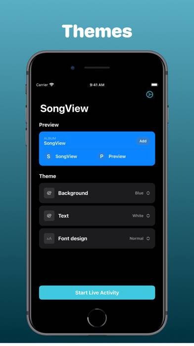 SongView App screenshot #3