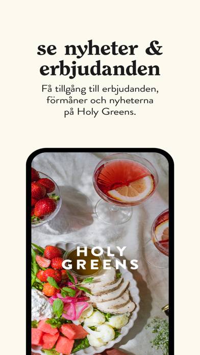 Holy Greens App skärmdump #5