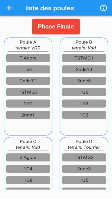 Fête du Volley VDD Capture d'écran de l'application