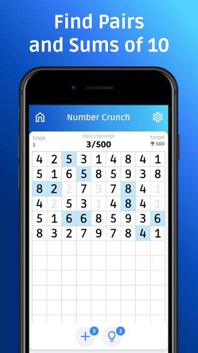Number Crunch: Match Game App skärmdump #1