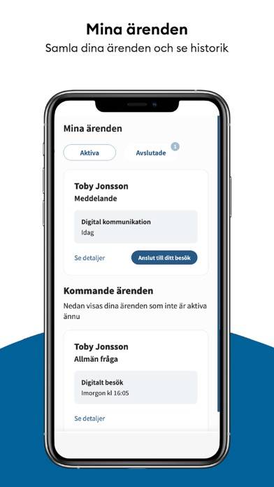 Ungdomsmottagningen online VGR App skärmdump