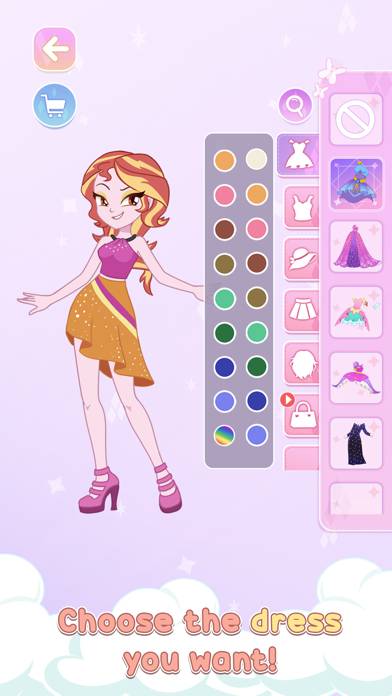 Pony Dress Up: Magic Princess App screenshot #2