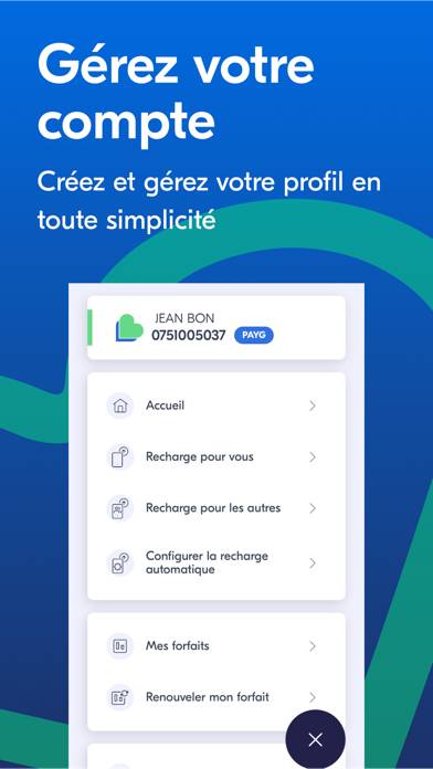 Lyca Mobile FR Capture d'écran de l'application