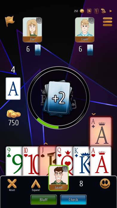 Bluff Online App screenshot #1