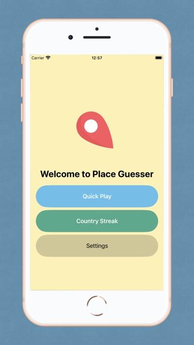 Place Guesser Captura de pantalla de la aplicación #1