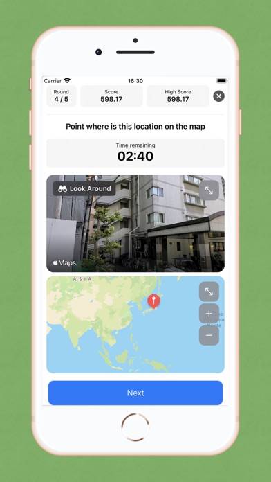 Place Guesser App-Screenshot #2