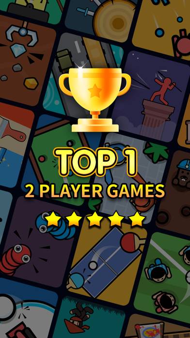 2 Player Games: 1v1 Challenge Captura de pantalla de la aplicación #1