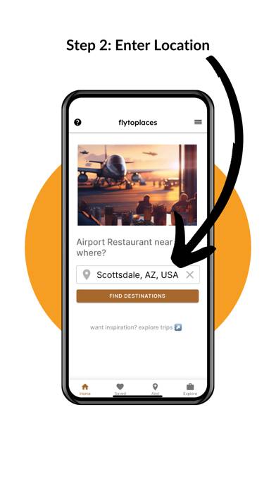 FlytoPlaces App screenshot #2