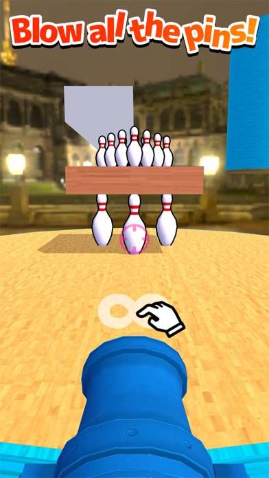 CannonBowling: Strike Action Schermata dell'app #1