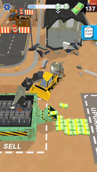 Dozer Demolish: City Tear Down Schermata dell'app #2