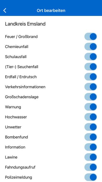 LK Emsland-App App-Screenshot