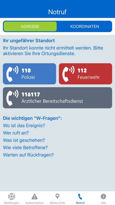 LK Emsland-App App-Screenshot