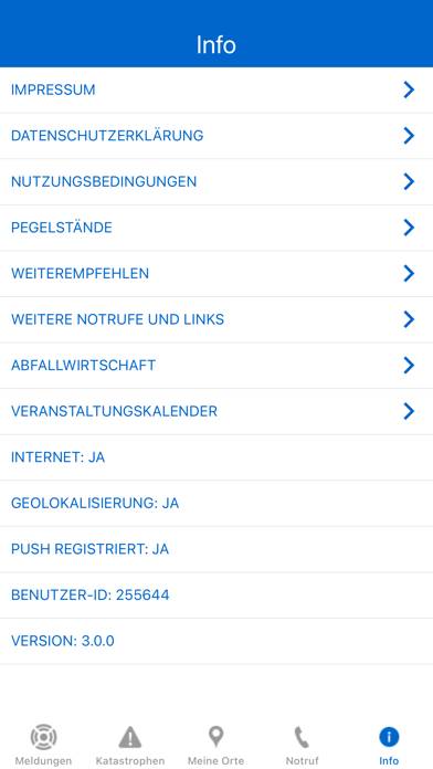 LK Emsland-App App-Screenshot