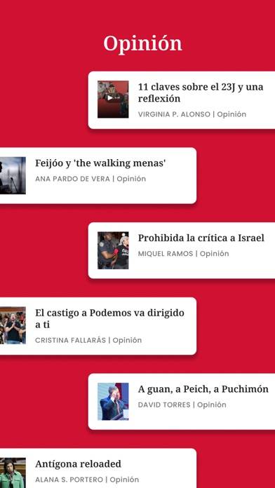 Público Captura de pantalla de la aplicación